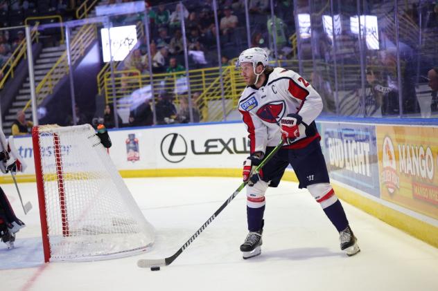 South Carolina Stingrays' Jacob Graves in action