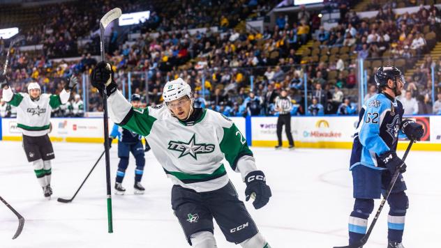 Texas Stars' Jack Becker on game night