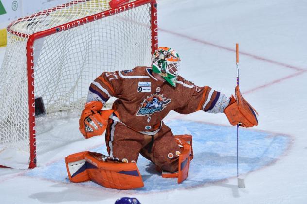 Orlando Solar Bears goaltender Alexis Gravel