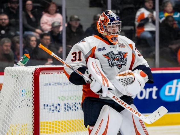 Flint Firebirds goaltender Nathan Day