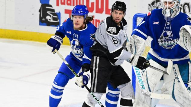 Wichita Thunder battle the Idaho Steelheads