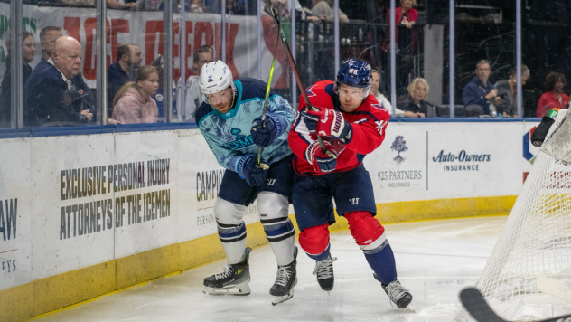 South Carolina Stingrays battle the Jacksonville Icemen
