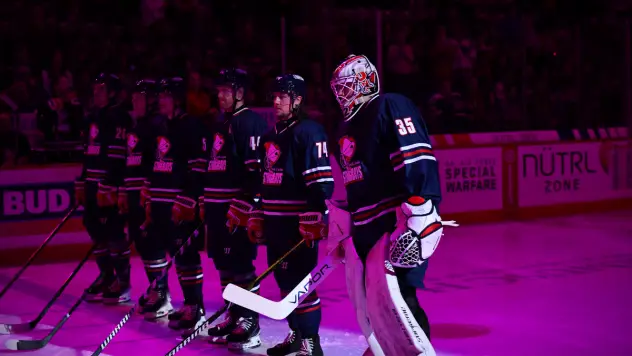 South Carolina Stingrays pregame lineup