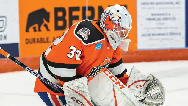 Fort Wayne Komets goaltender Connor Ungar