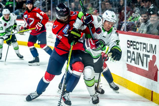 South Carolina Stingrays battle the Savannah Ghost Pirates
