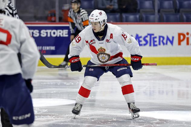 Regina Pats forward Tye Spencer