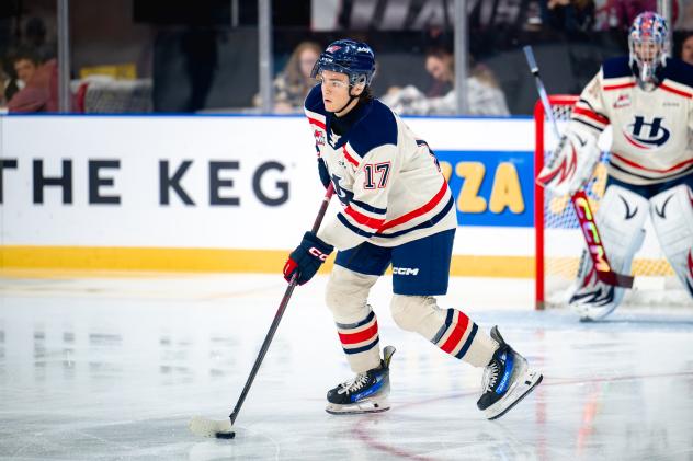 Will Sharpe with the Lethbridge Hurricanes