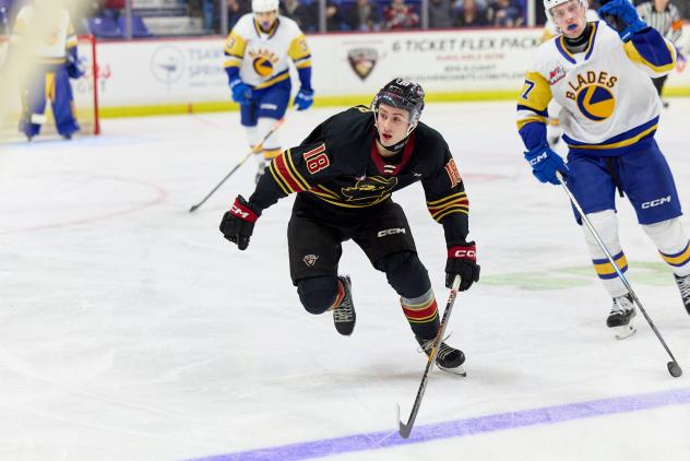 Vancouver Giants forward Tyson Zimmer