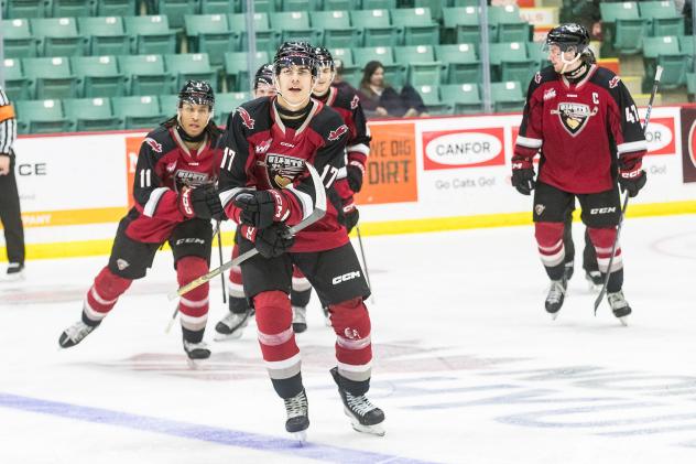 Vancouver Giants left wing Maxim Muranov