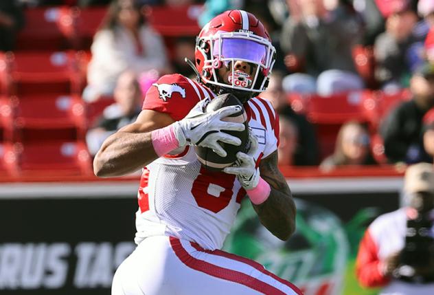 Calgary Stampeders receiver Begelton
