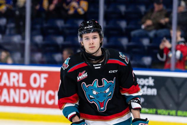 Kelowna Rockets forward Brett Calhoon