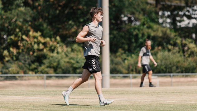 Birmingham Legion FC's Matthew Corcoran
