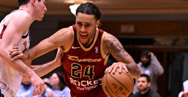 Cleveland Charges' Jaylon Tyson in action