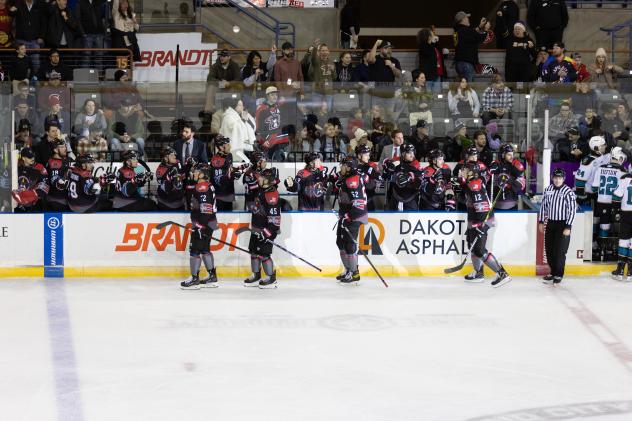 Rapid City Rush on game night