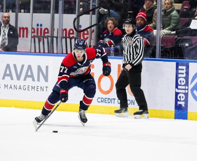 Saginaw Spirit center Michael Misa