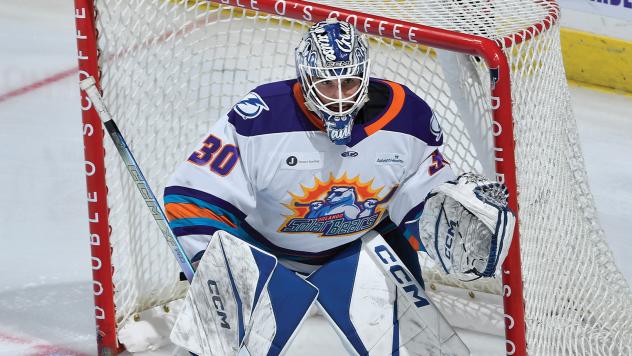 Orlando Solar Bears goaltender Ryan Fanti