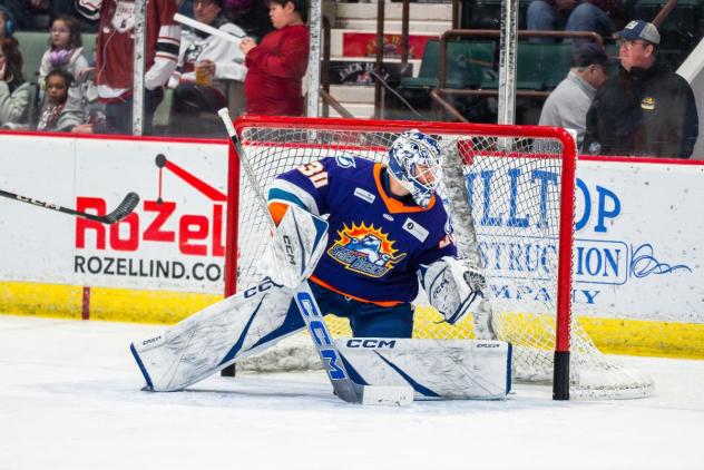 Orlando Solar Bears goaltender Ryan Fanti