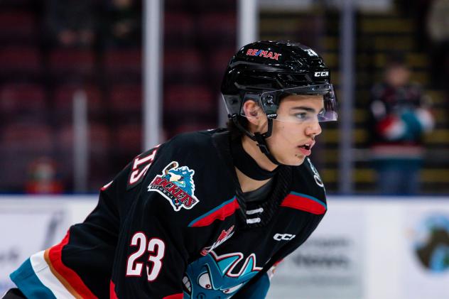 Hayden Paupenikis of the Kelowna Rockets