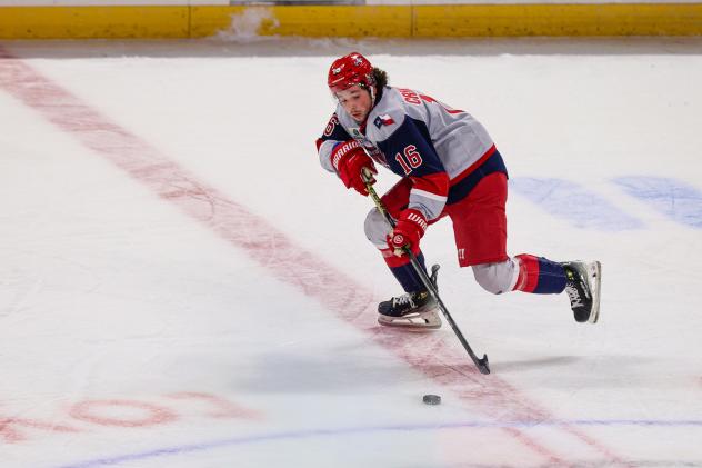 Kyle Crnkovic of the Allen Americans