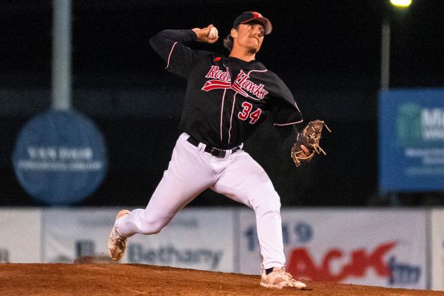 Brett Garcia with the Fargo-Moorhead RedHawks