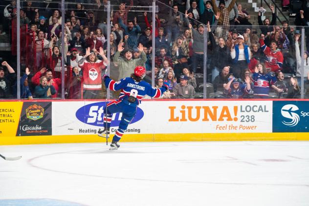 Spokane Chiefs' Coco Armstrong on game night