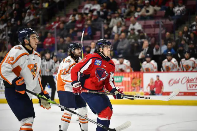 Greenville Swamp Rabbits battle the South Carolina Stingrays
