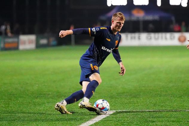 Rhode Island FC defender Stephen Turnbull