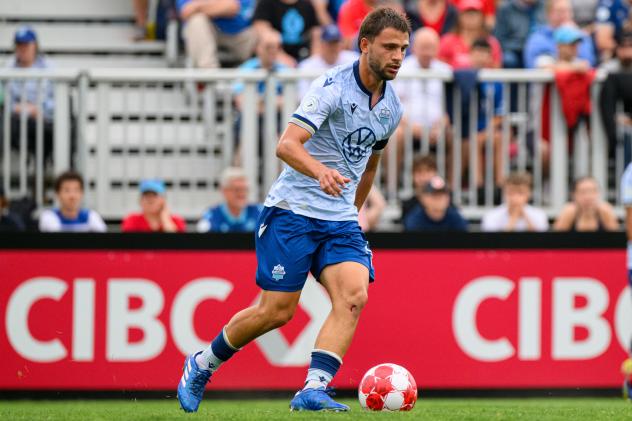 Halifax Wanderers midfielder Lorenzo Callegari