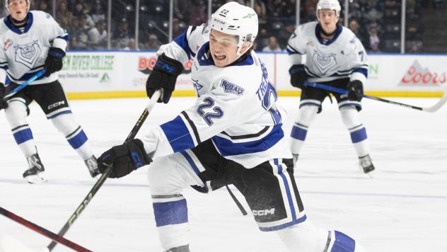 Victoria Royals left wing Teydon Trembecky