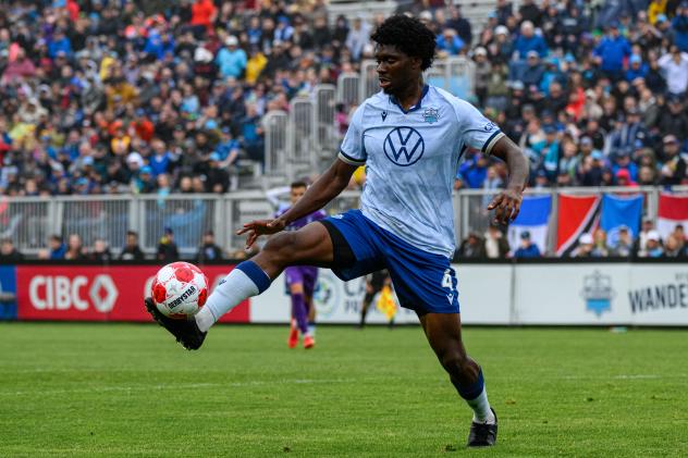 Halifax Wanderers defender Julian Dunn
