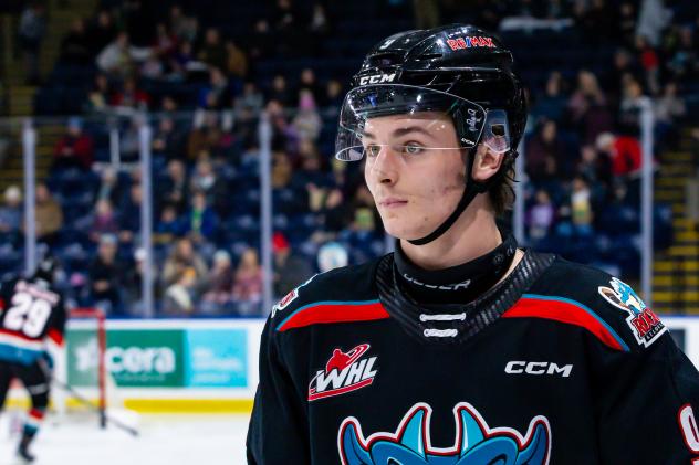 Andrew Petruk of the Kelowna Rockets