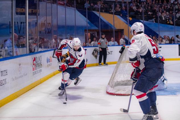 South Carolina Stingrays' Jamie Engelbert in action