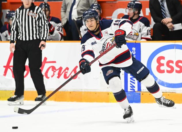 Saginaw Spirit defenseman Zayne Parekh