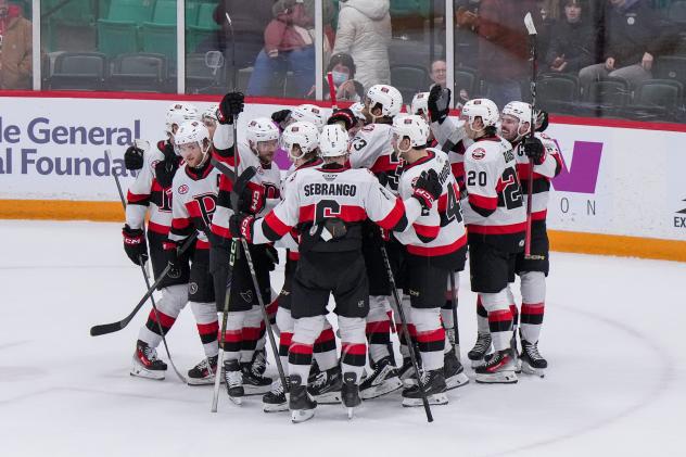 Belleville Senators on game night