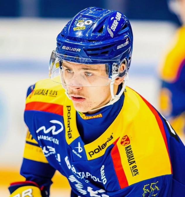 Forward Matvey Butkovskiy with Jukurit HC