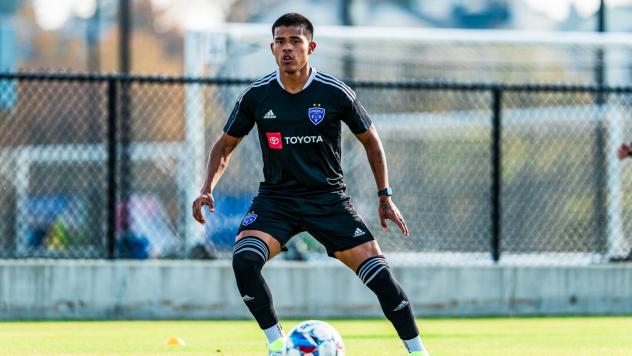 Louisville City FC midfielder Carlos Moguel Jr.