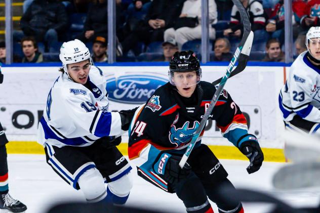 Jakub Stancl of the Kelowna Rockets