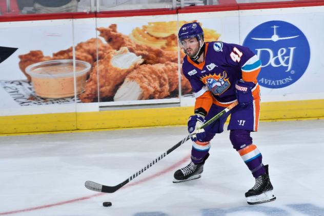 Orlando Solar Bears forward Spencer Kersten