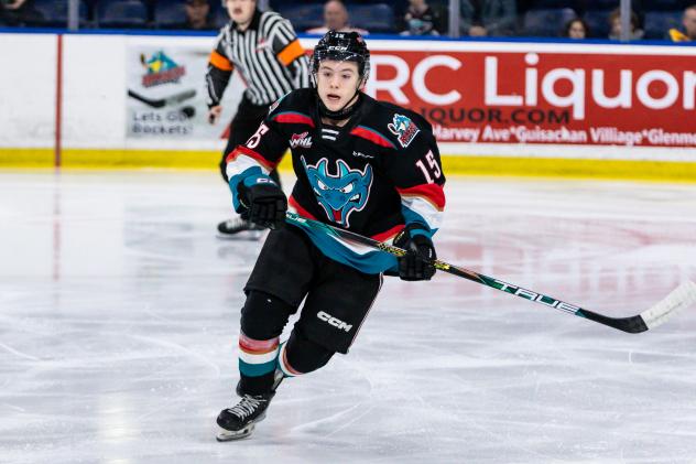 Levi Benson of the Kelowna Rockets