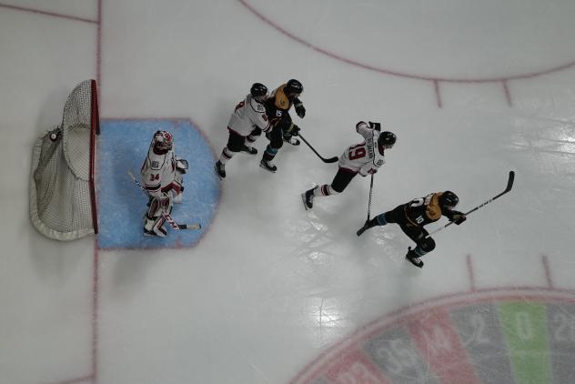Adirondack Thunder battle the Tahoe Knight Monsters