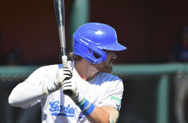 Infielder Joey Wright with the Garden City Wind