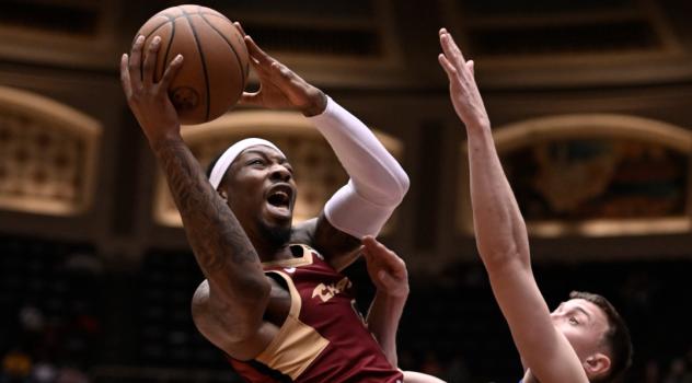 Cleveland Charge's Gabe Osabuohien in action