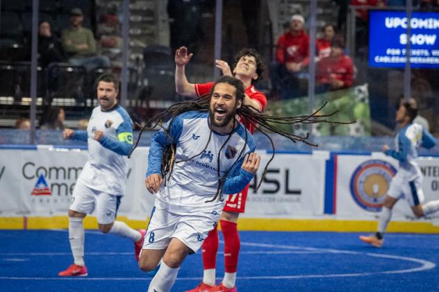 San Diego Sockers' Drew Ruggles on game night