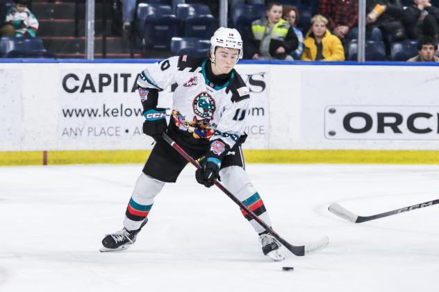 Kelowna Rockets' Will Sharpe on game night