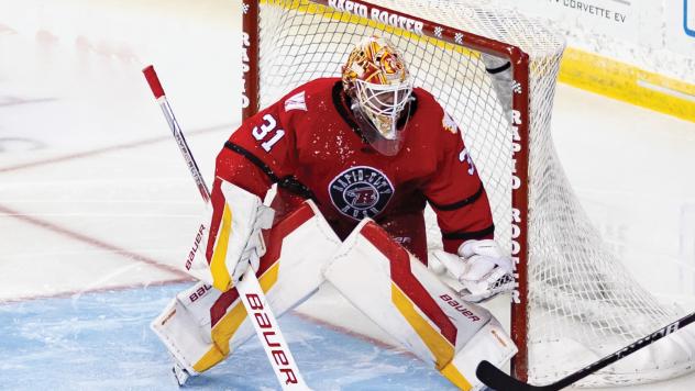 Rapid City Rush goaltender Matt Radomsky