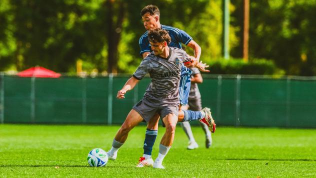 Las Vegas Lights FC in action against Sporting Kansas City