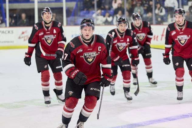 Vancouver Giants defenceman Mazden Leslie