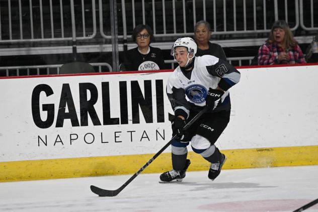 Wenatchee Wild's Luka Shcherbyn in action