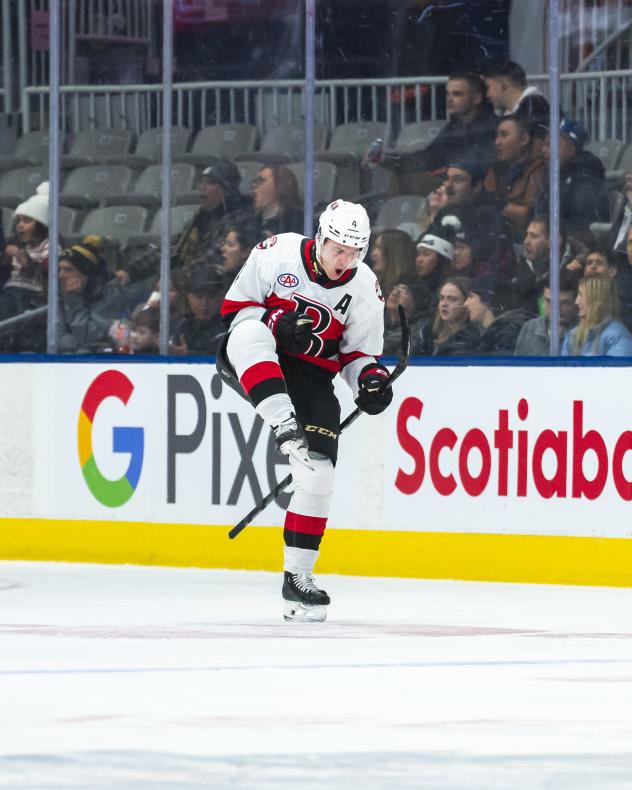 Belleville Senators celebrate a goal