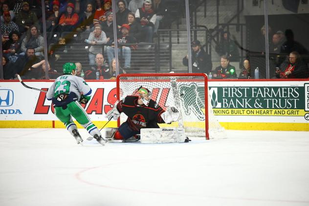 Florida Everblades versus the Indy Fuel